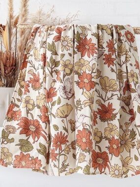 2 items - brown baby swaddles
